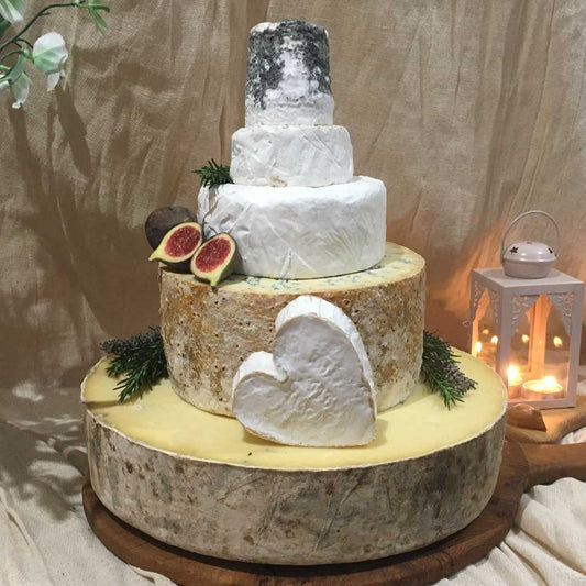 Fleur Wedding Cheese Cake, 12.4 kg wedding cheese tower