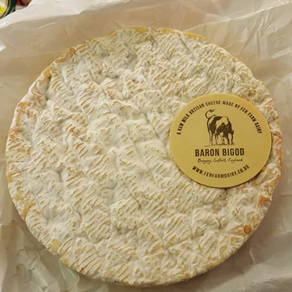 Baron Bigod, tasty British Brie