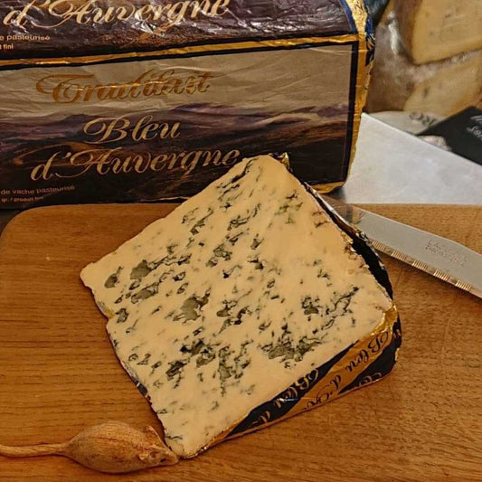 Bleu D'Auvergne Cheese, French blue cheese