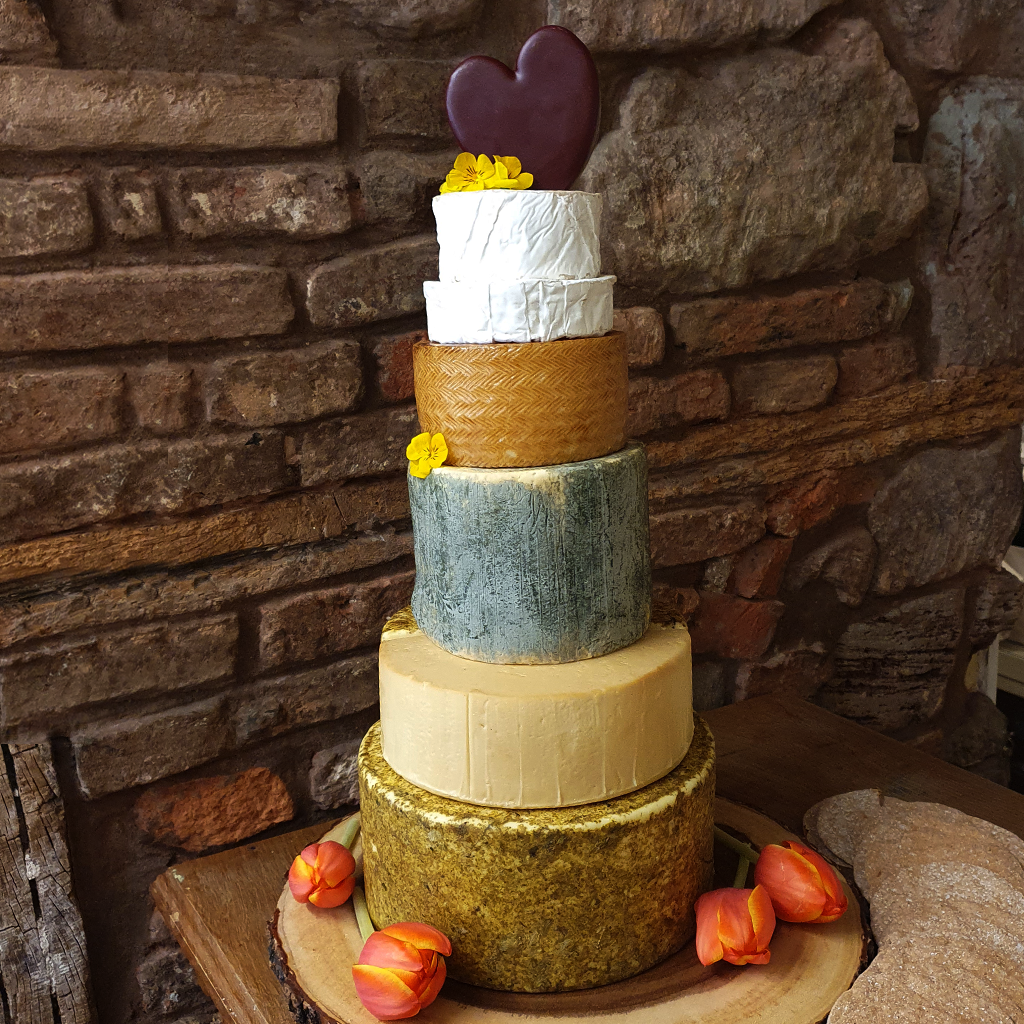 Georgina Wedding cheese cake, 9.05kg cheese stack