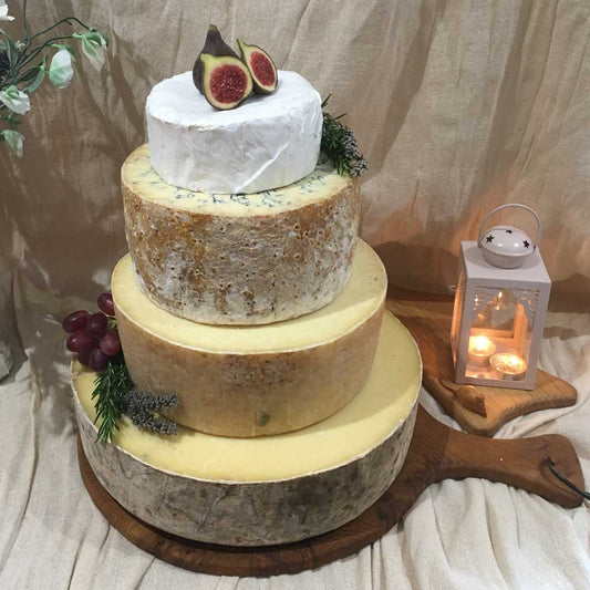 Jasmine Cheese wedding cake, 16.4kg cheese tower