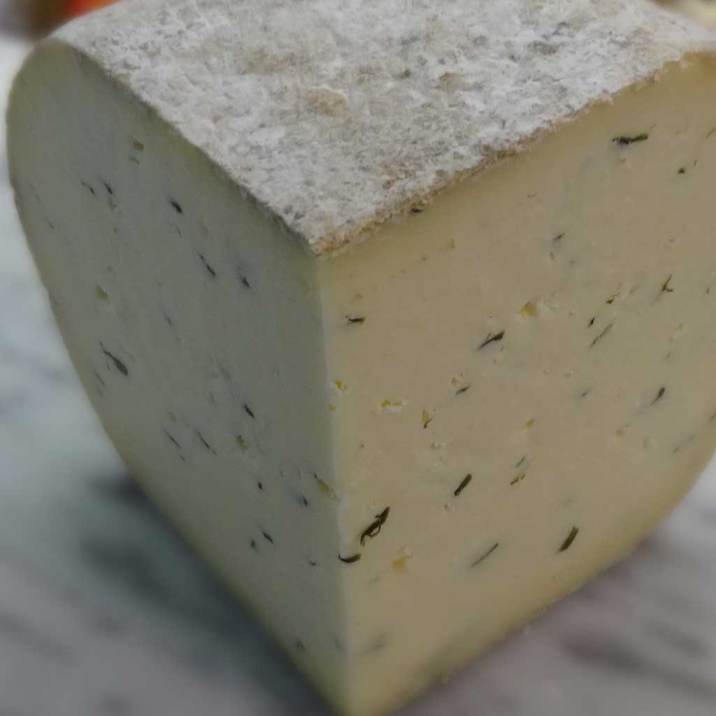 Monkland with Garlic and Chives Cheese, Artisan raw milk cheese