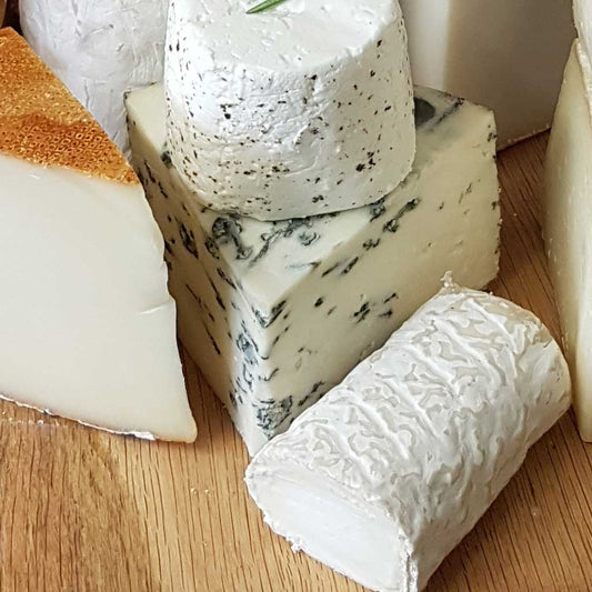 Mrs Bells Blue Cheese, British Blue Ewe's milk cheese