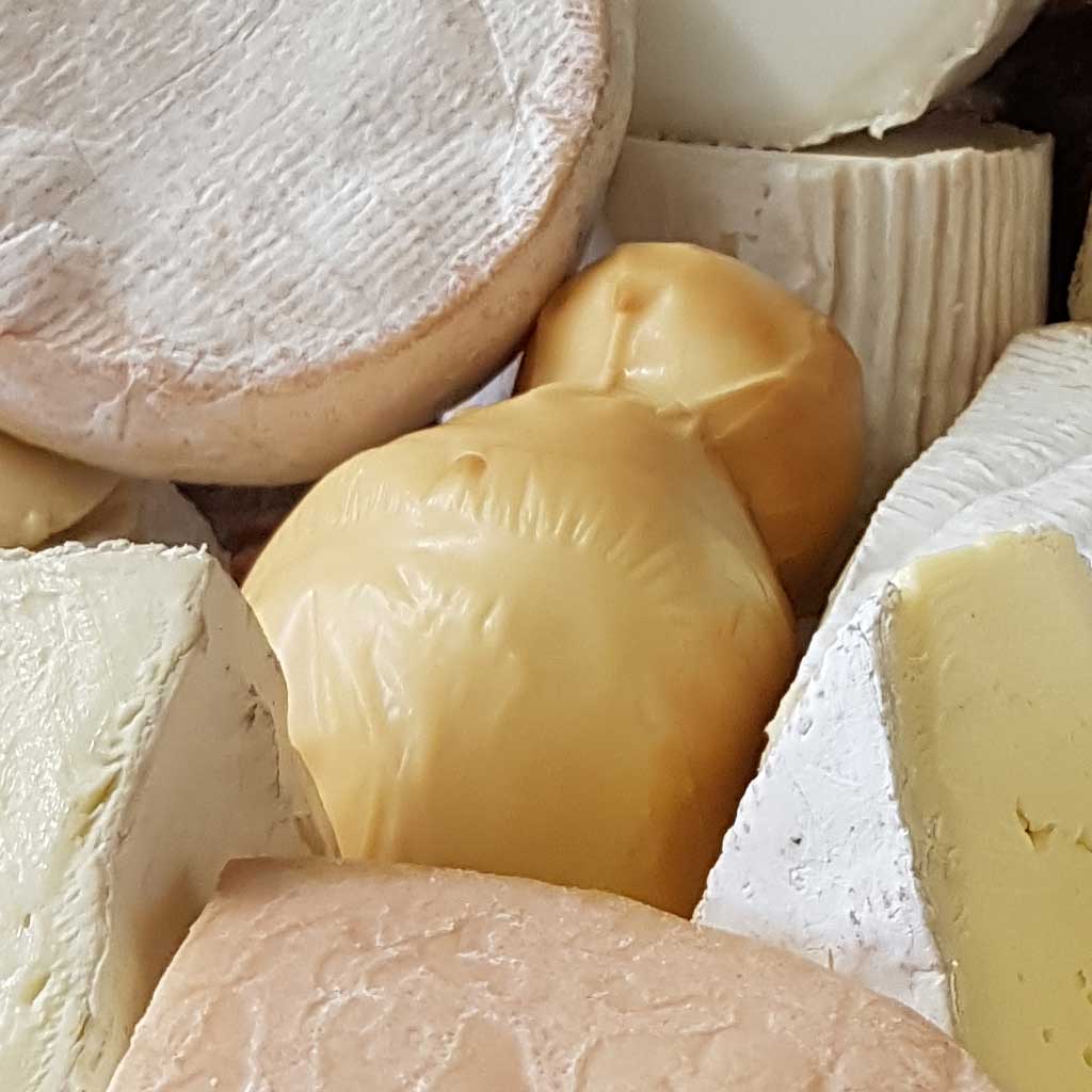 Scamorza Cheese, Italian smoked Mozzerella type cheese