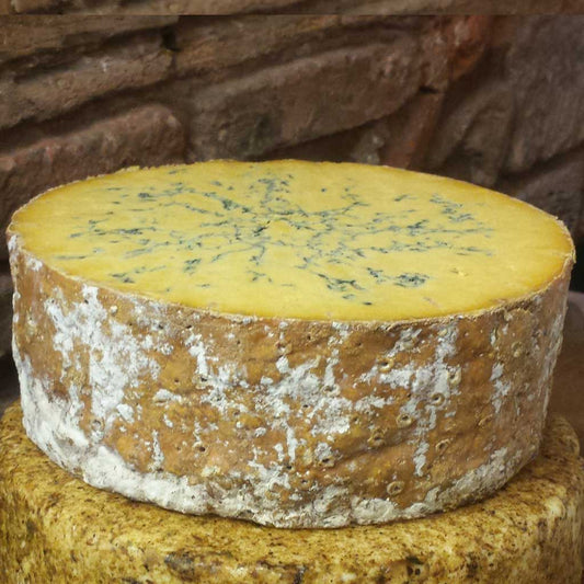 Shropshire Blue Cheese from the Colston Bassett Dairy